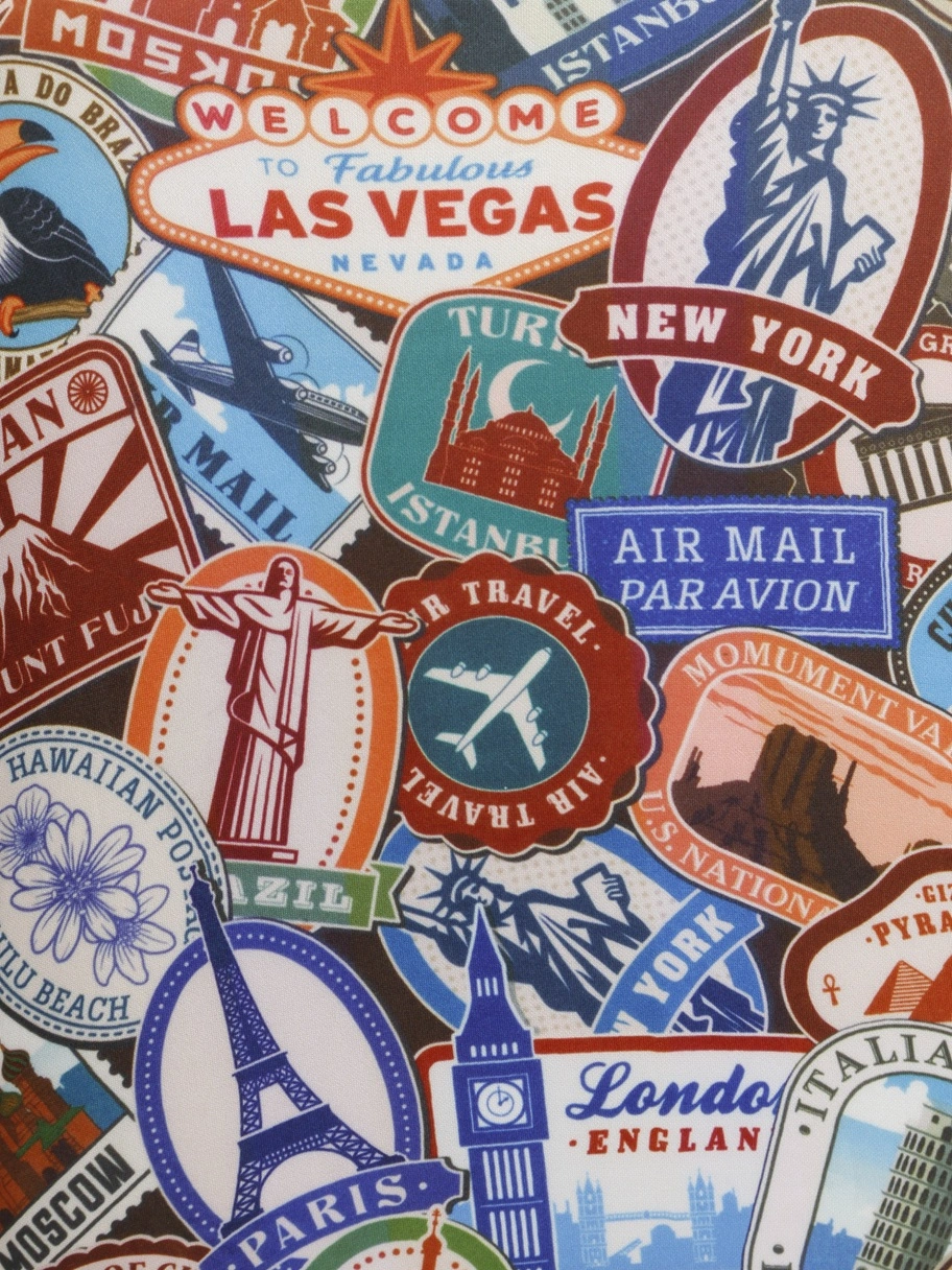 Чехол для чемодана из текстиля, цвет: в ассортименте — арт. 459-93